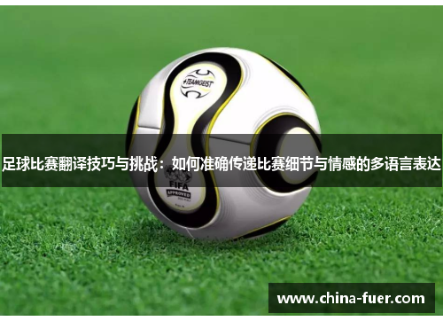 足球比赛翻译技巧与挑战：如何准确传递比赛细节与情感的多语言表达